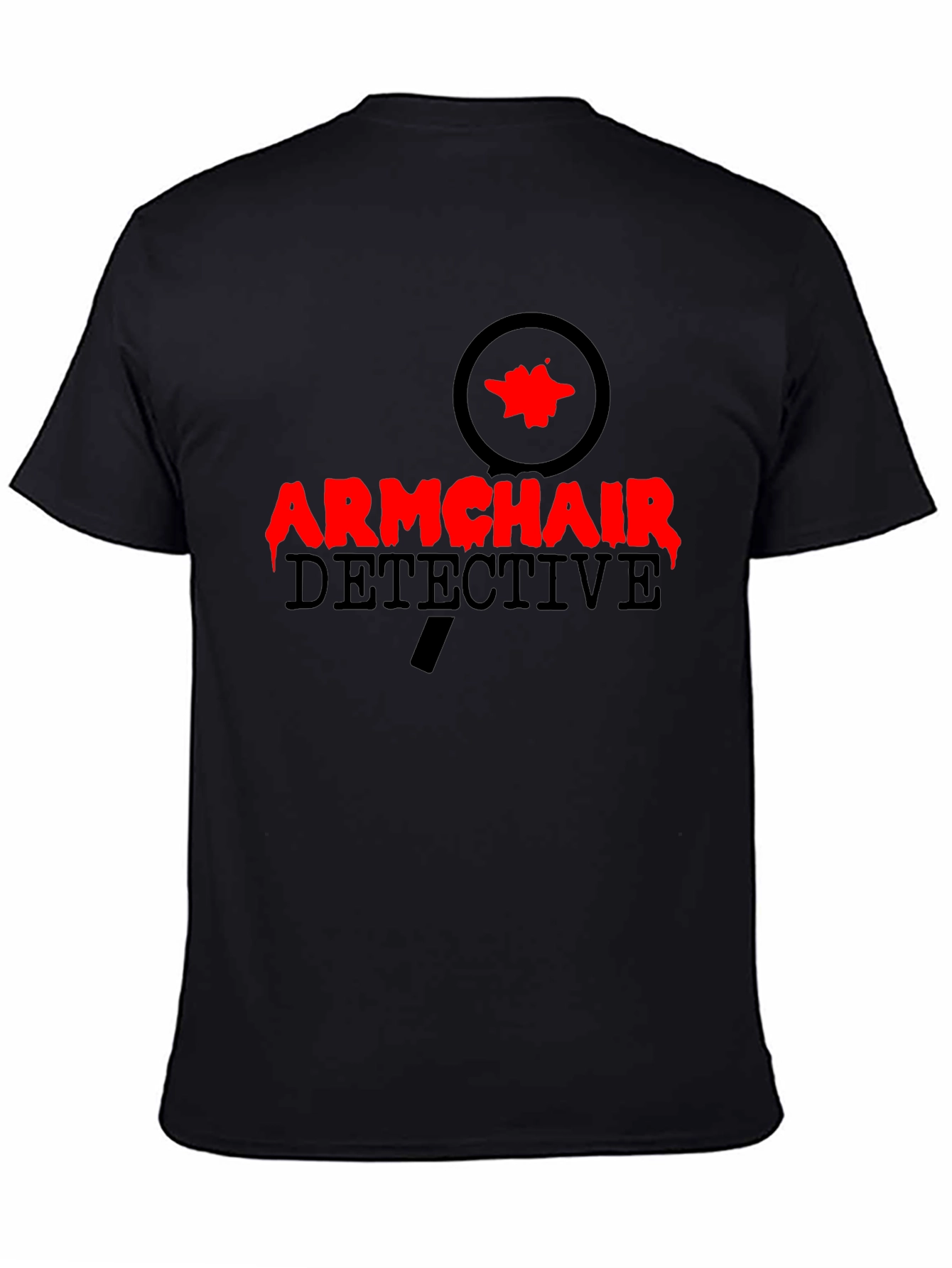 Armchair Detective T-Shirt - Mystery Solver Tee