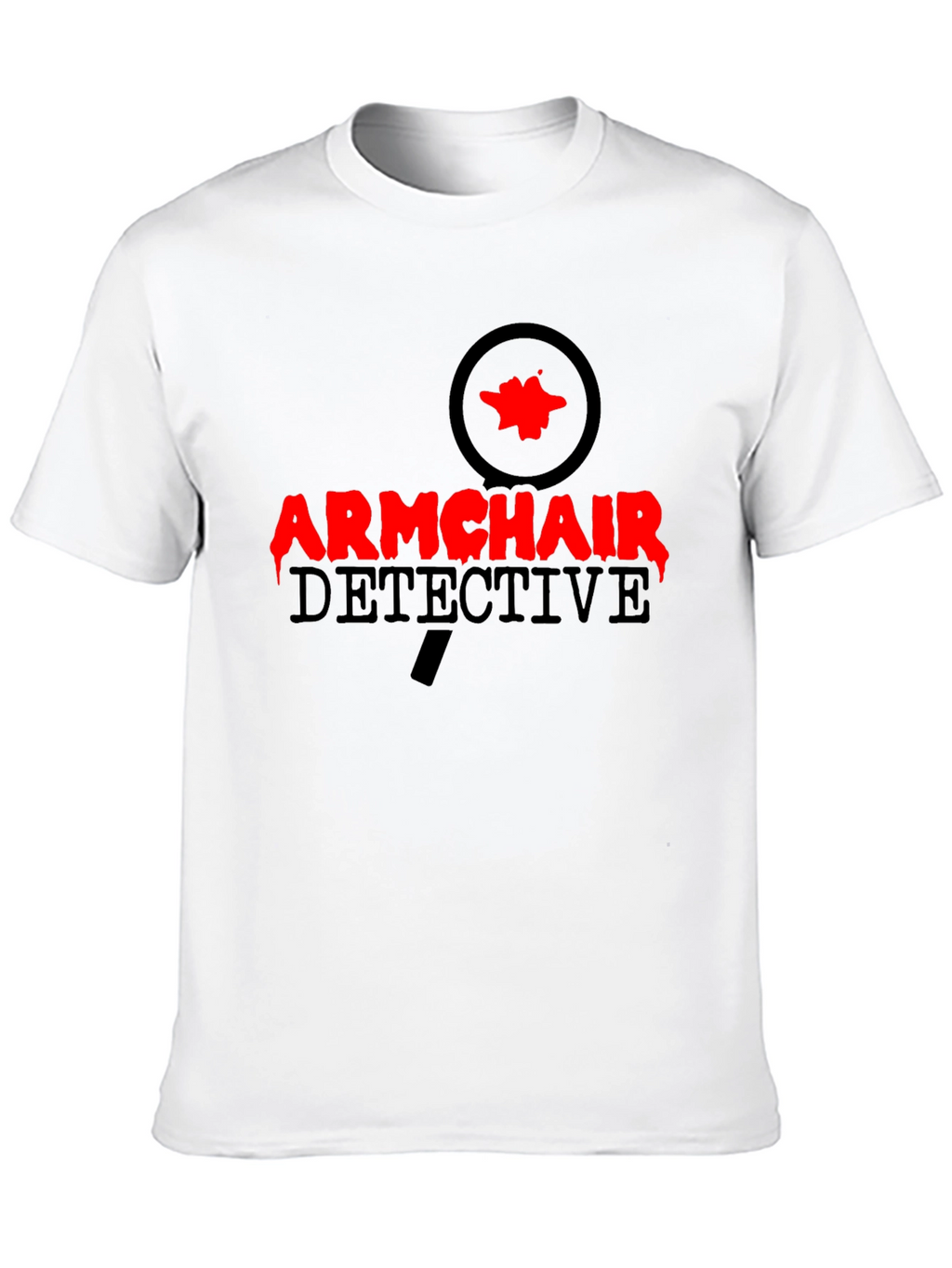 Armchair Detective T-Shirt - Mystery Solver Tee