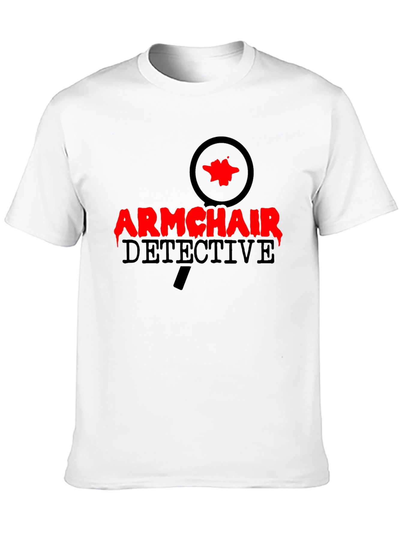 Armchair Detective T-Shirt - Mystery Solver Tee