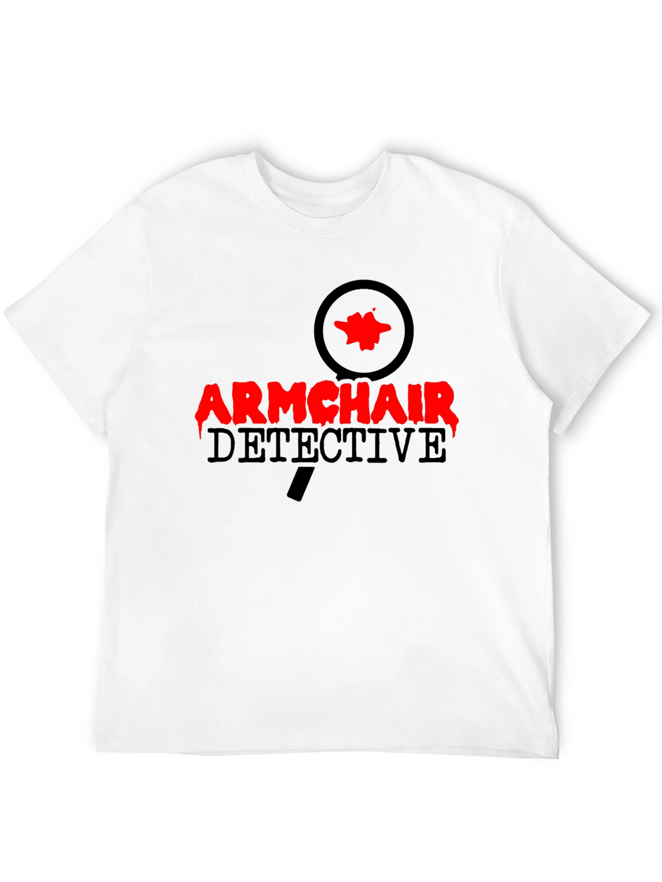 Armchair Detective T-Shirt - Mystery Solver Tee