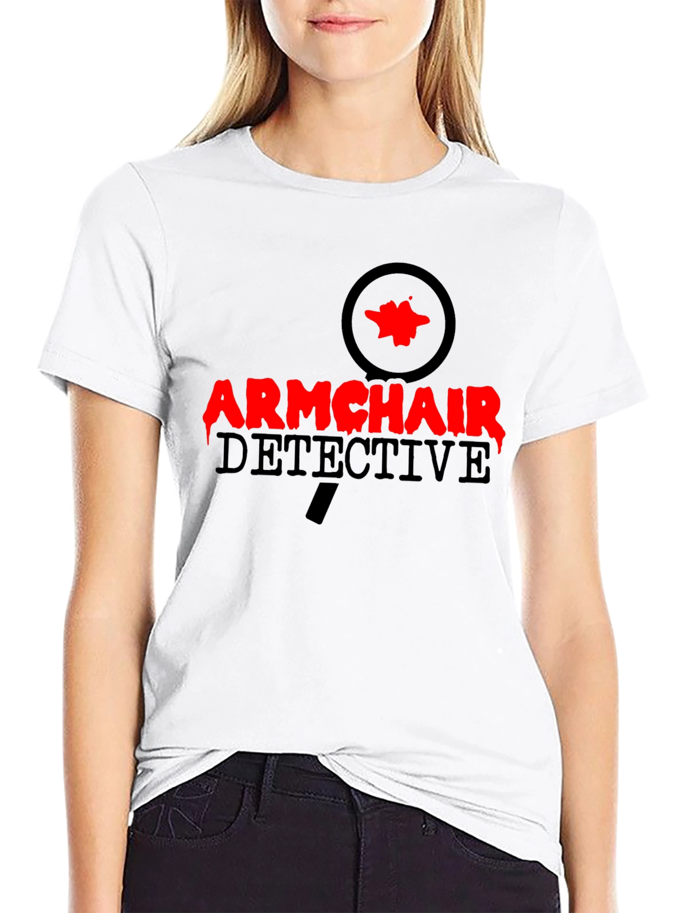 Armchair Detective T-Shirt - Mystery Solver Tee