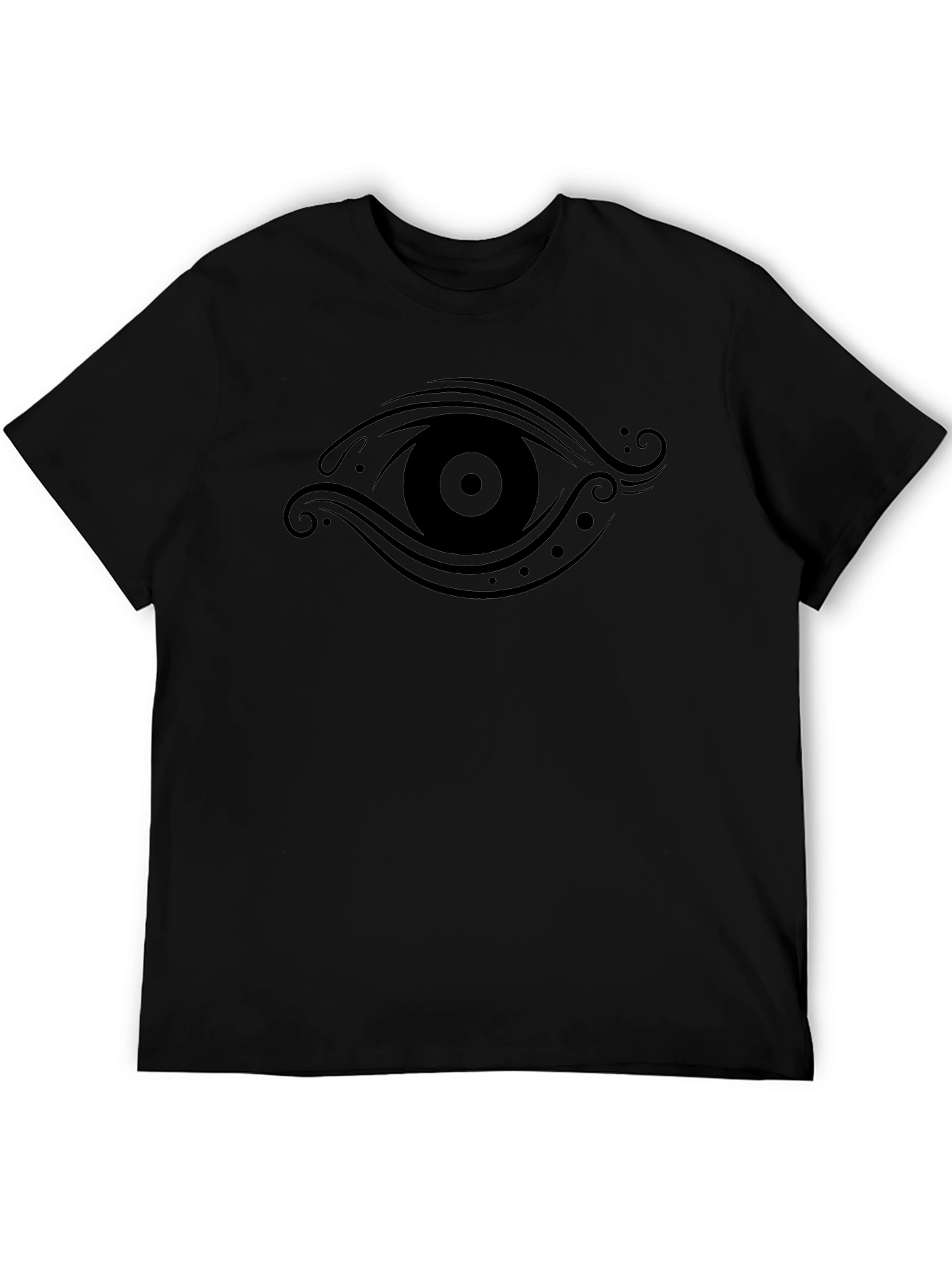 Eye Graphic Black T-Shirt - Stylish & Unique Design