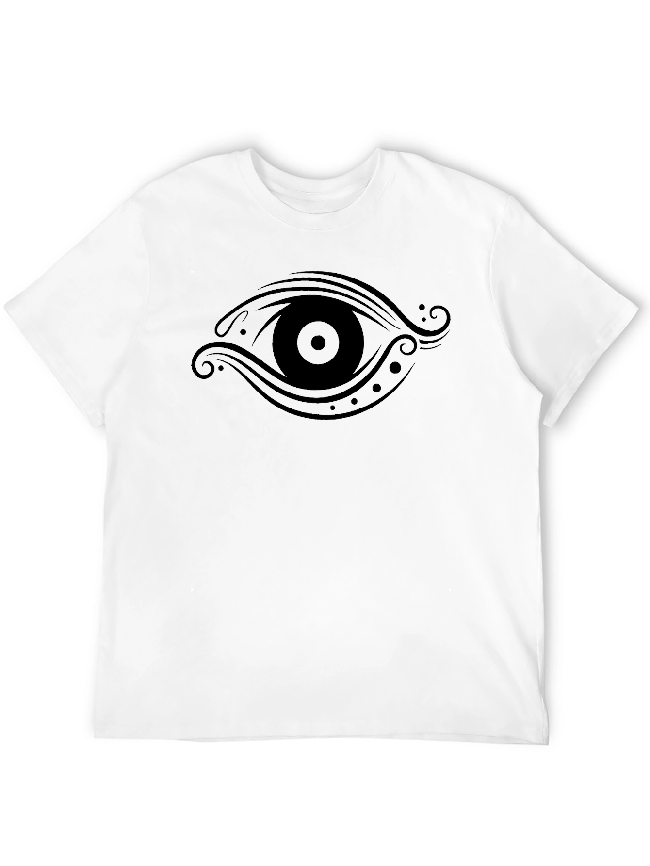 Eye Graphic Black T-Shirt - Stylish & Unique Design