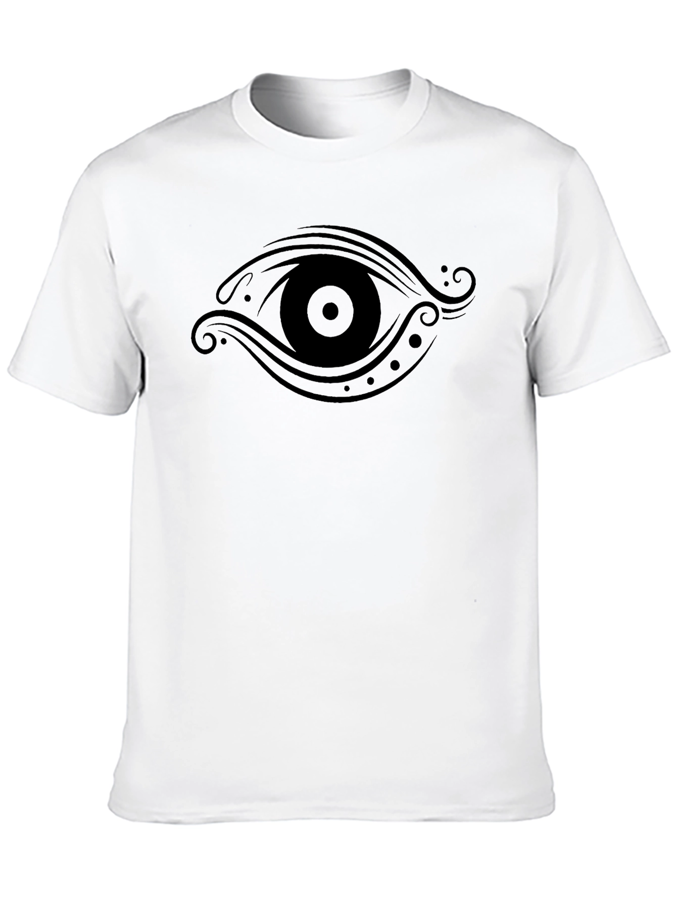 Eye Graphic Black T-Shirt - Stylish & Unique Design