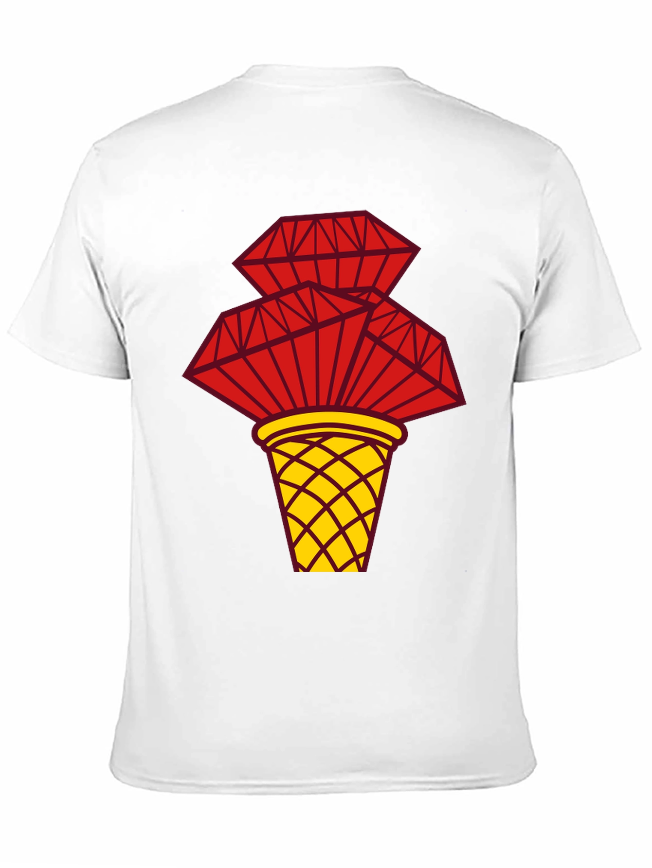Diamond Basket Graphic Tee - Mens