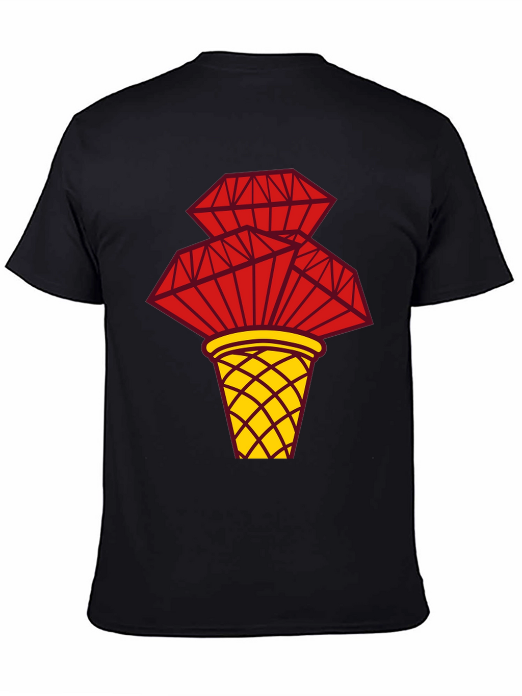 Diamond Basket Graphic Tee - Mens
