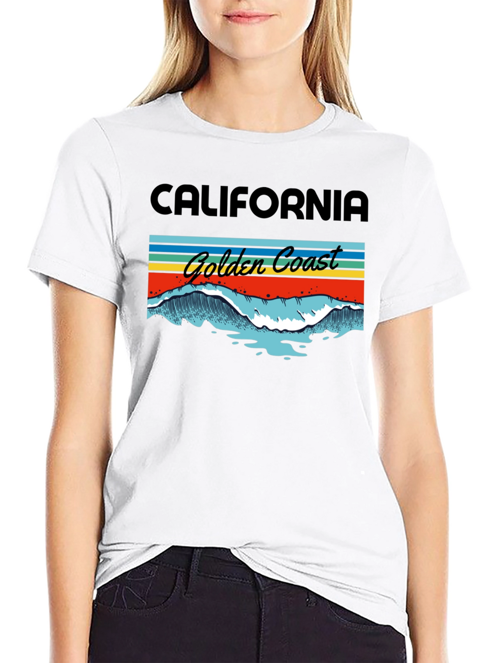 California Golden Coast Graphic Tee