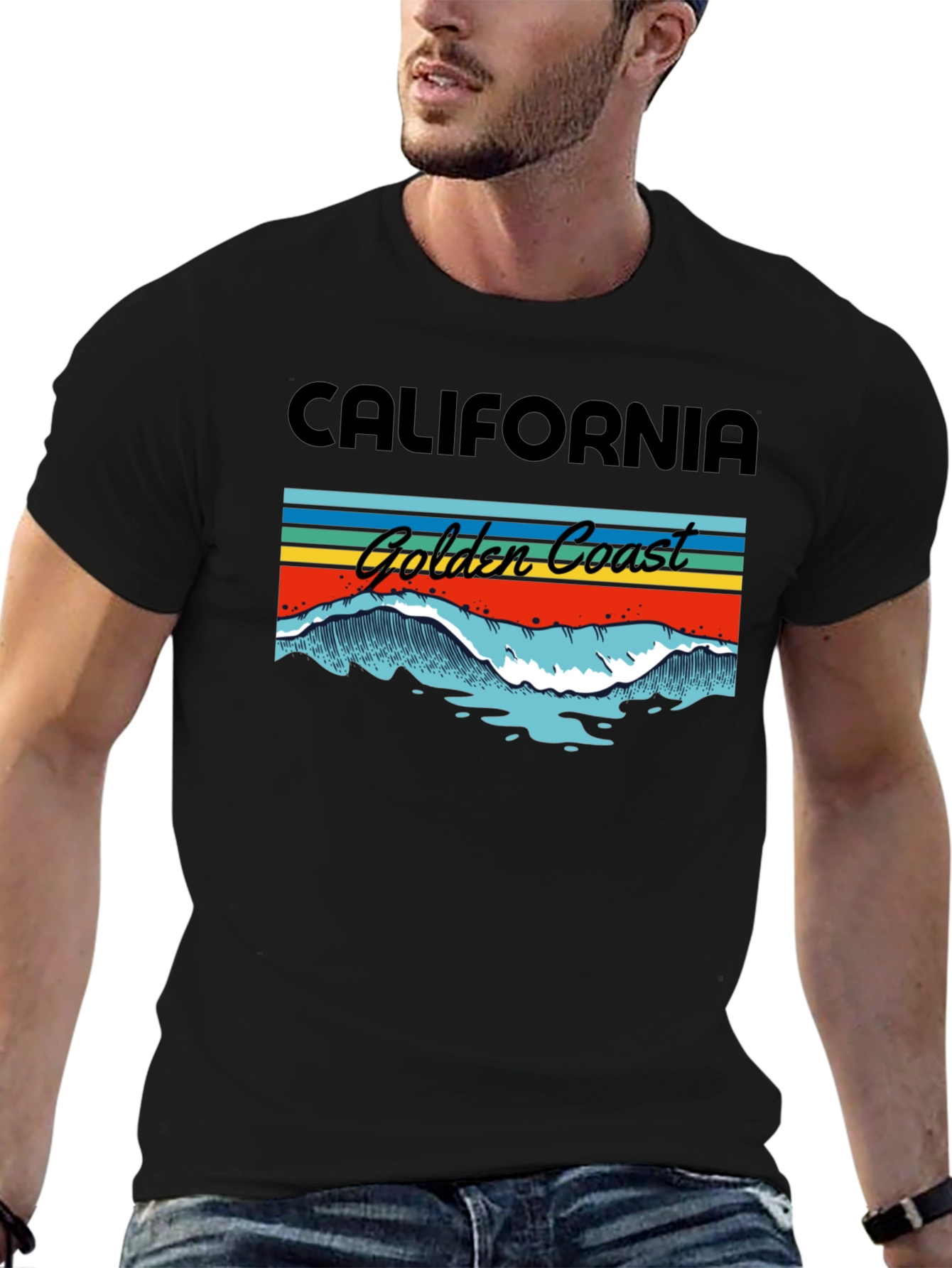 California Golden Coast Graphic Tee