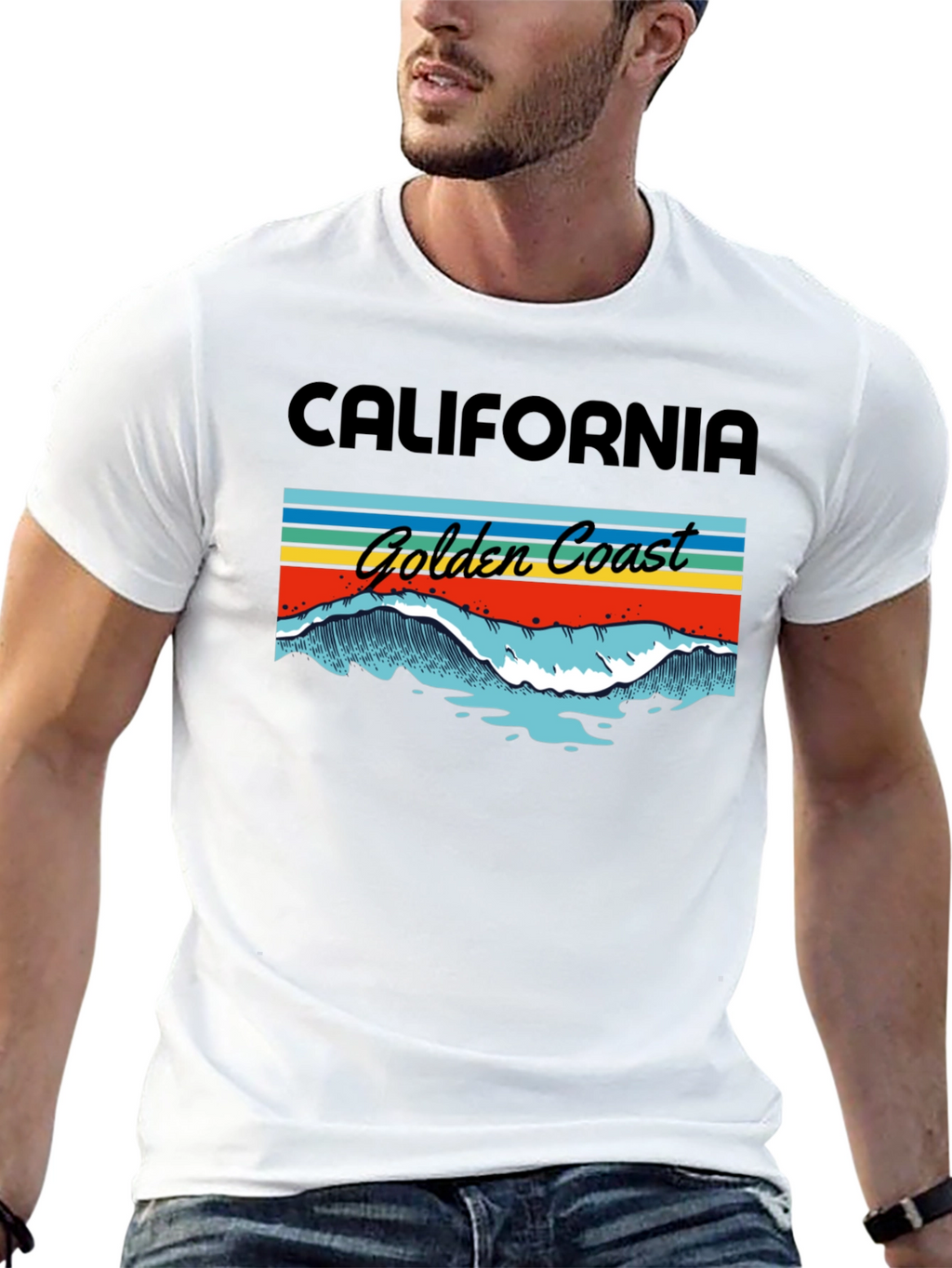 California Golden Coast Graphic Tee