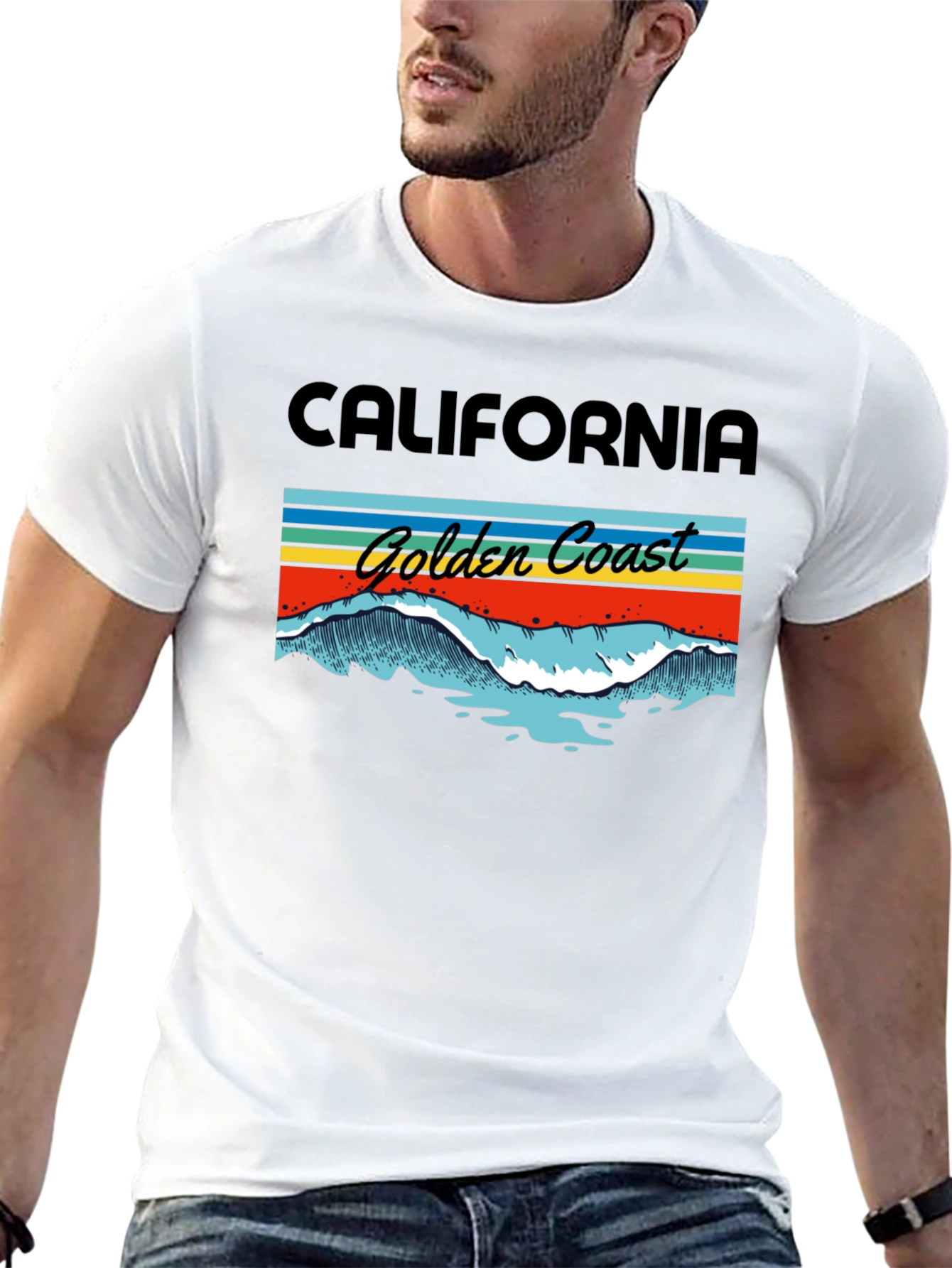 California Golden Coast Graphic Tee