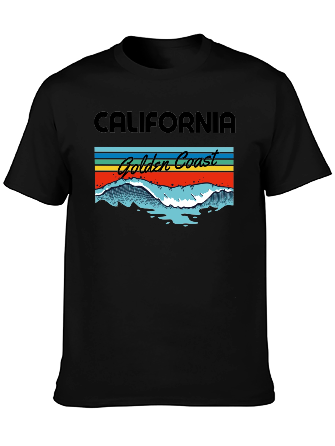 California Golden Coast Graphic Tee