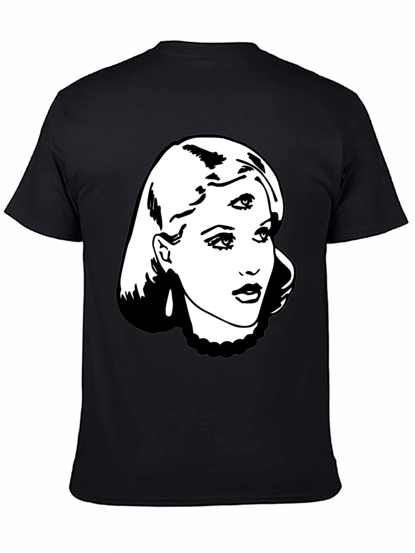 Third Eye Woman Graphic Tee - Black Unisex Shirt