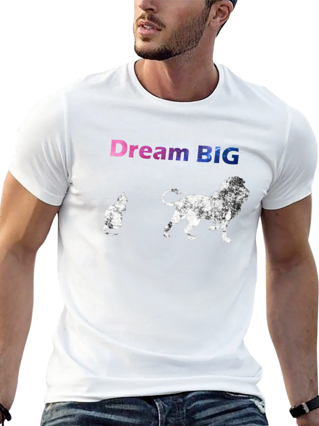 Dream Big Cat to Lion T-Shirt