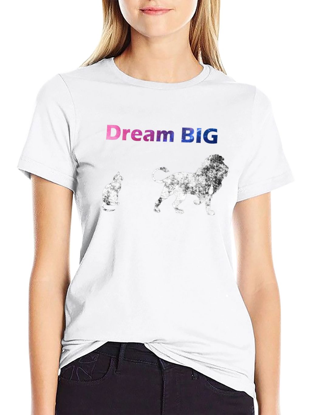 Dream Big Cat to Lion T-Shirt