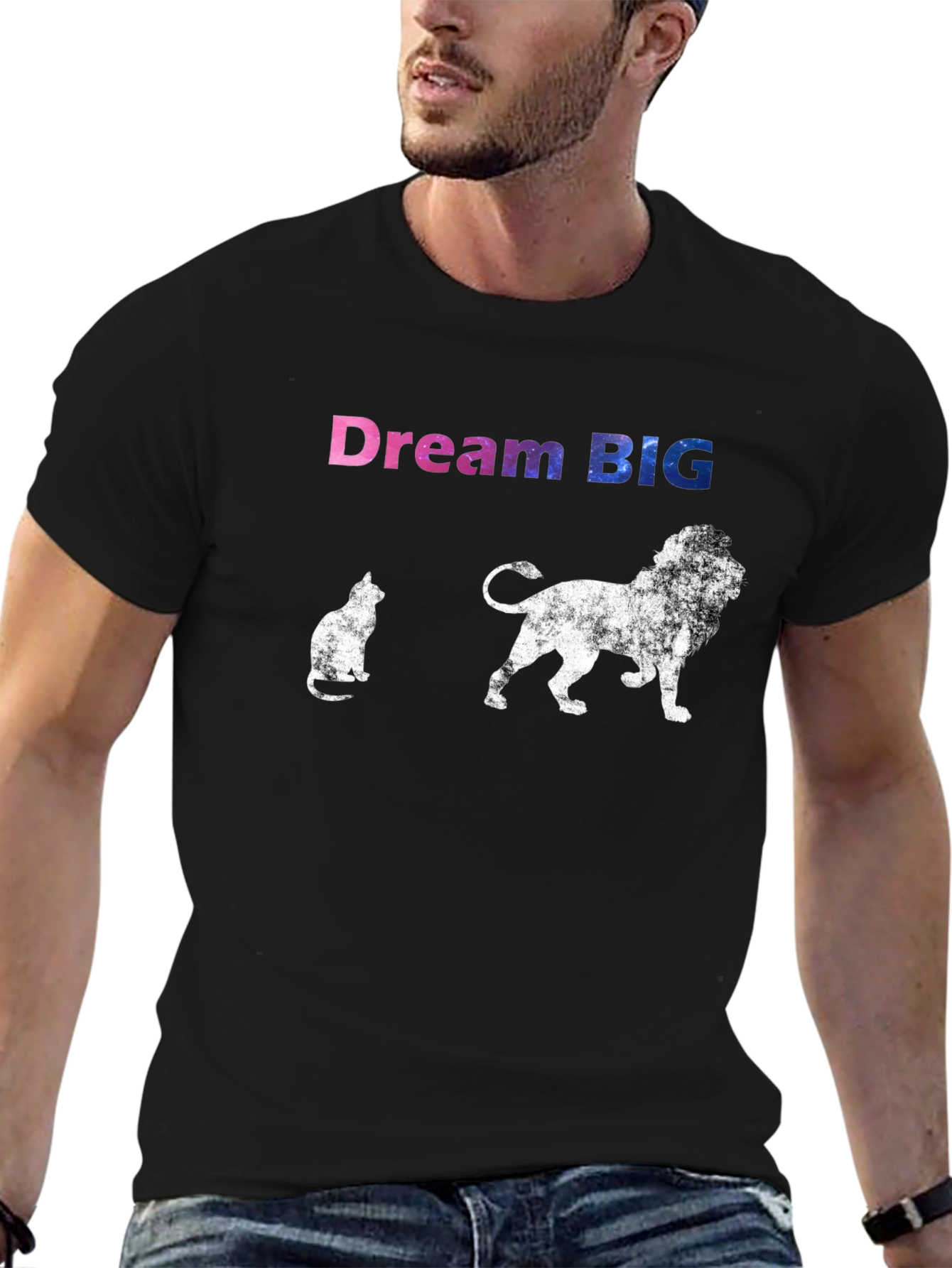 Dream Big Cat to Lion T-Shirt