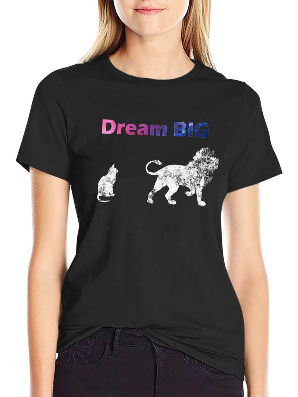 Dream Big Cat to Lion T-Shirt
