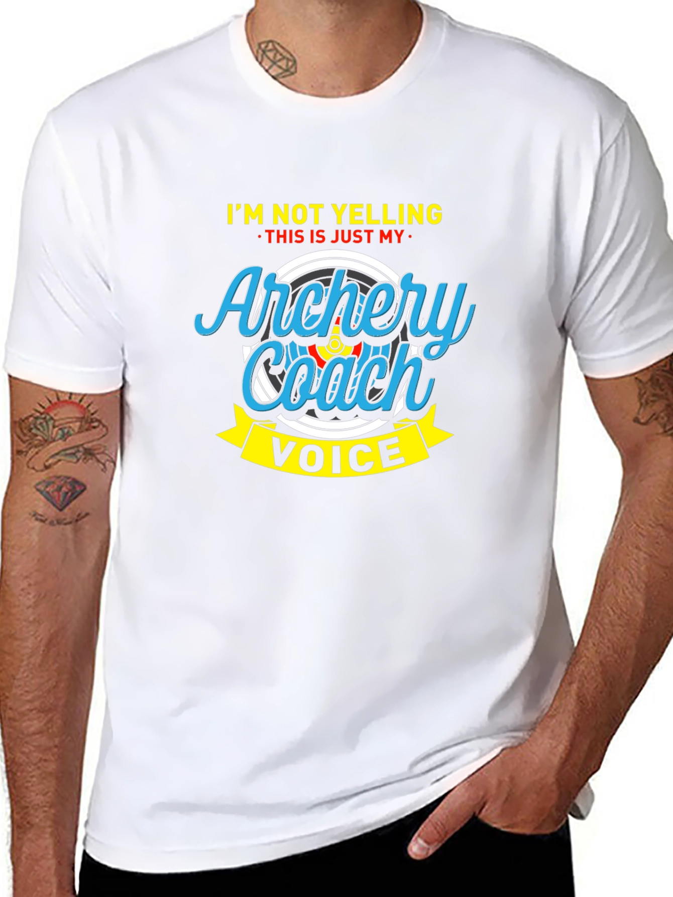 Archery Coach Voice T-Shirt Funny Gift for Archers