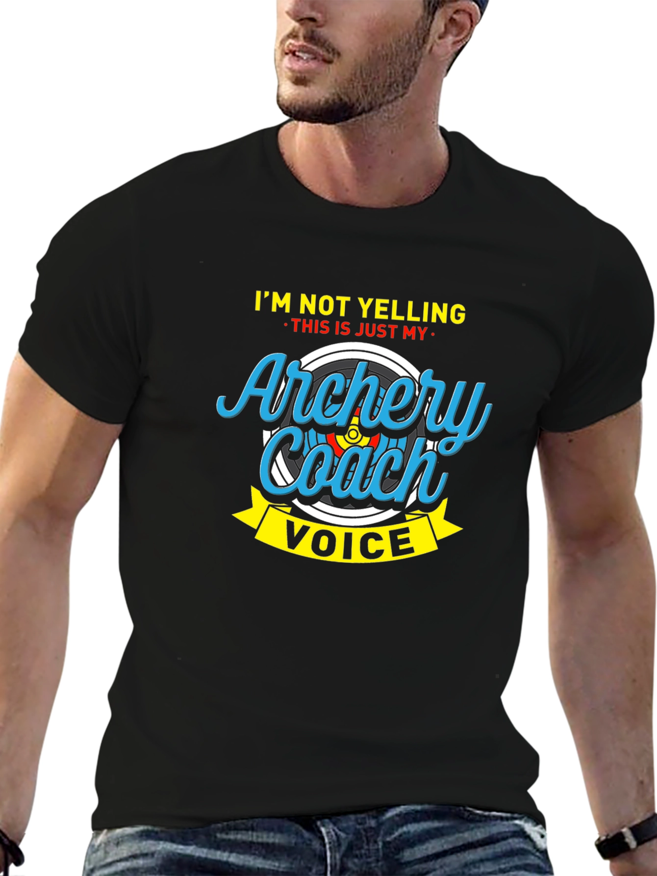 Archery Coach Voice T-Shirt Funny Gift for Archers
