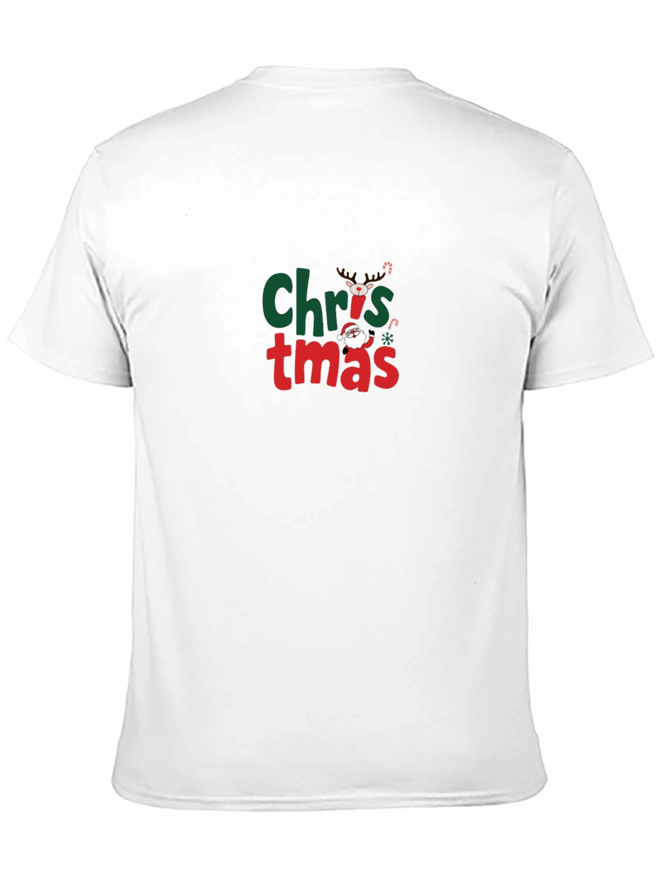 Christmas Graphic T-Shirt - Black