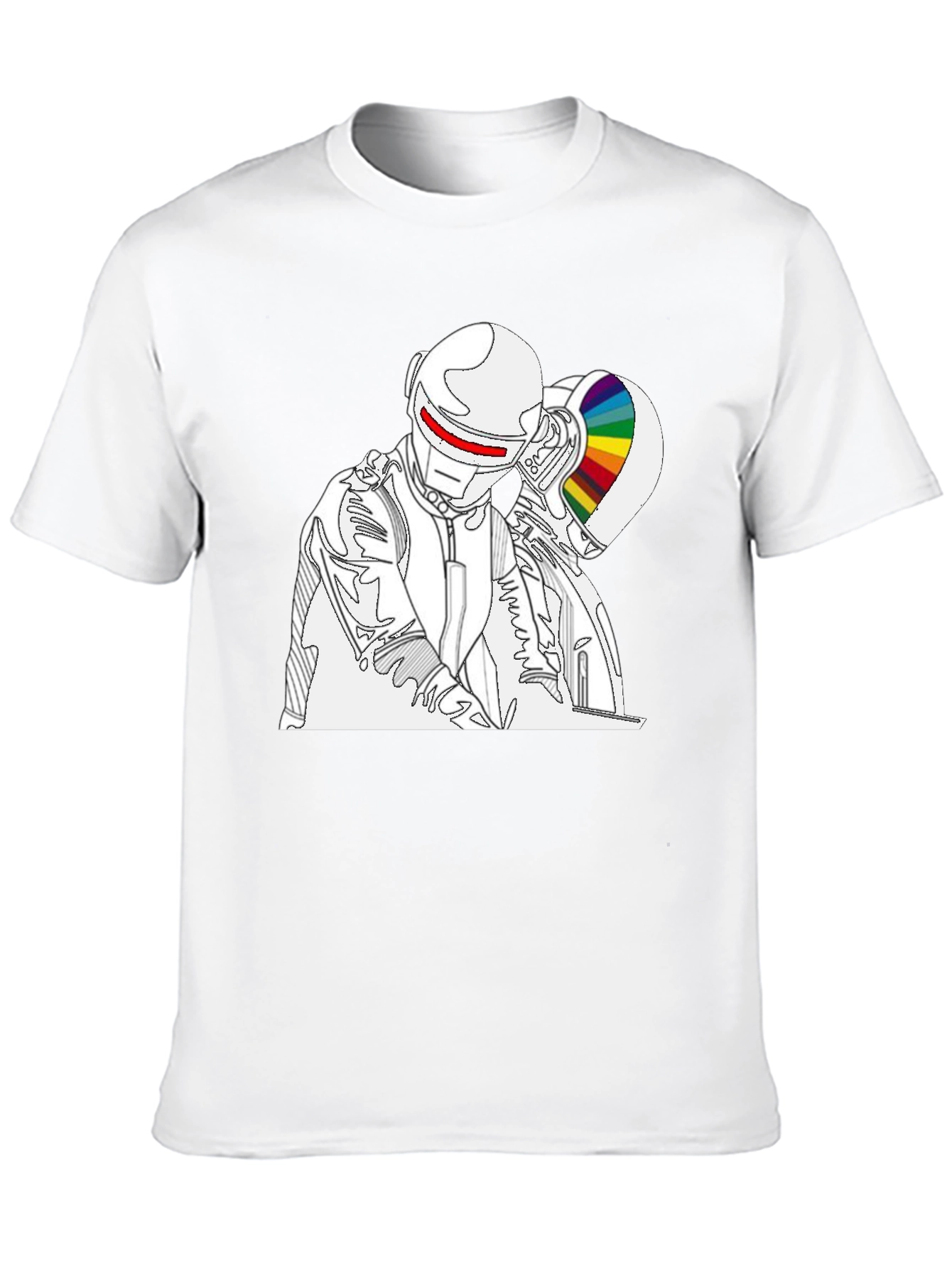 Daft Punk Inspired T-Shirt - Black