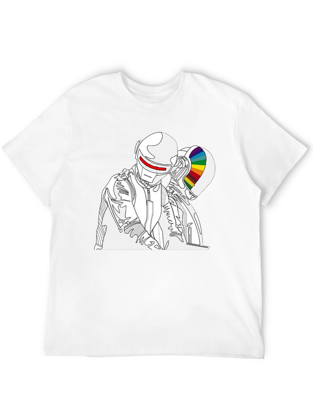 Daft Punk Inspired T-Shirt - Black