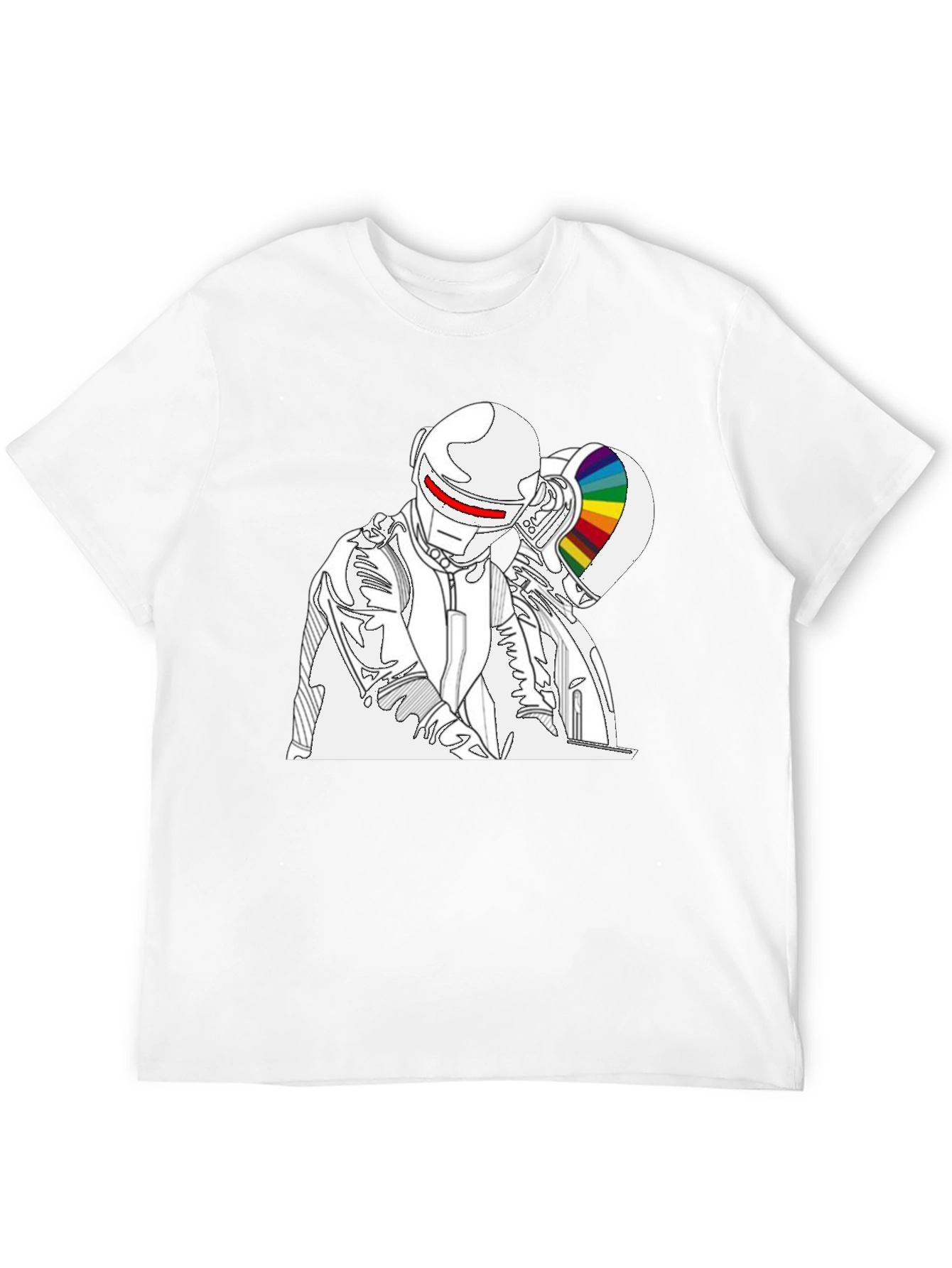 Daft Punk Inspired T-Shirt - Black