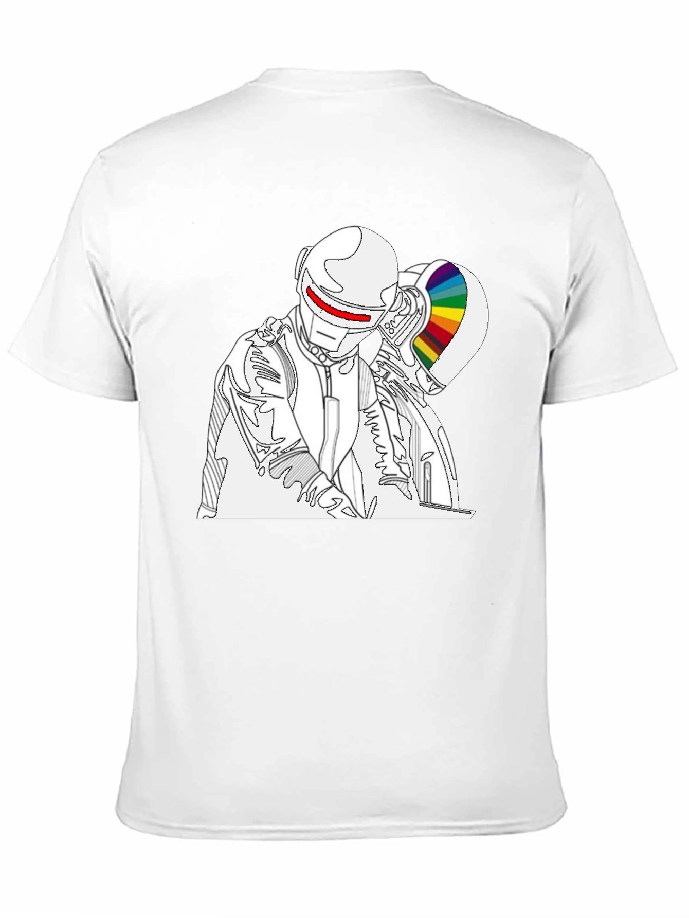 Daft Punk Inspired T-Shirt - Black