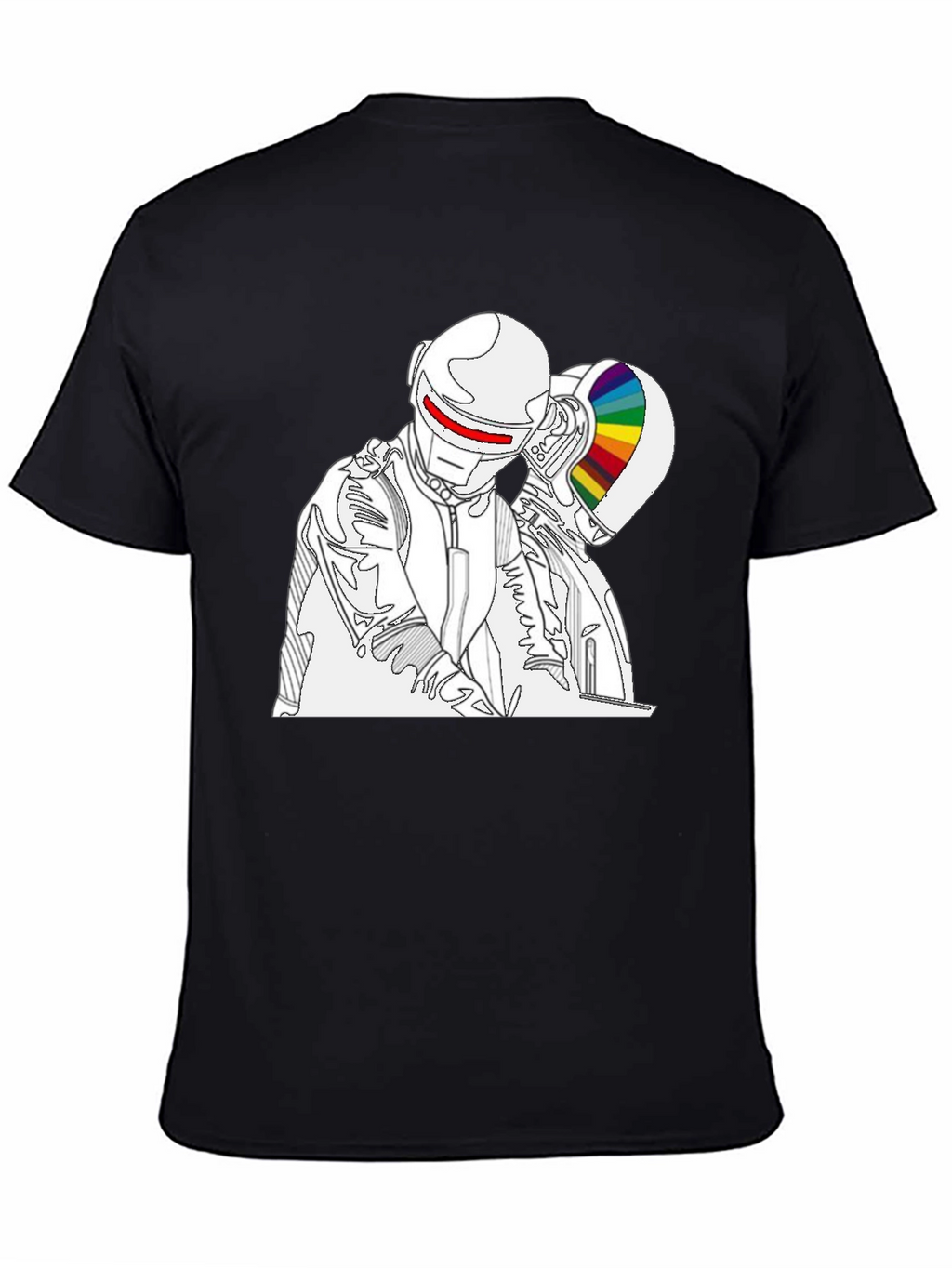 Daft Punk Inspired T-Shirt - Black