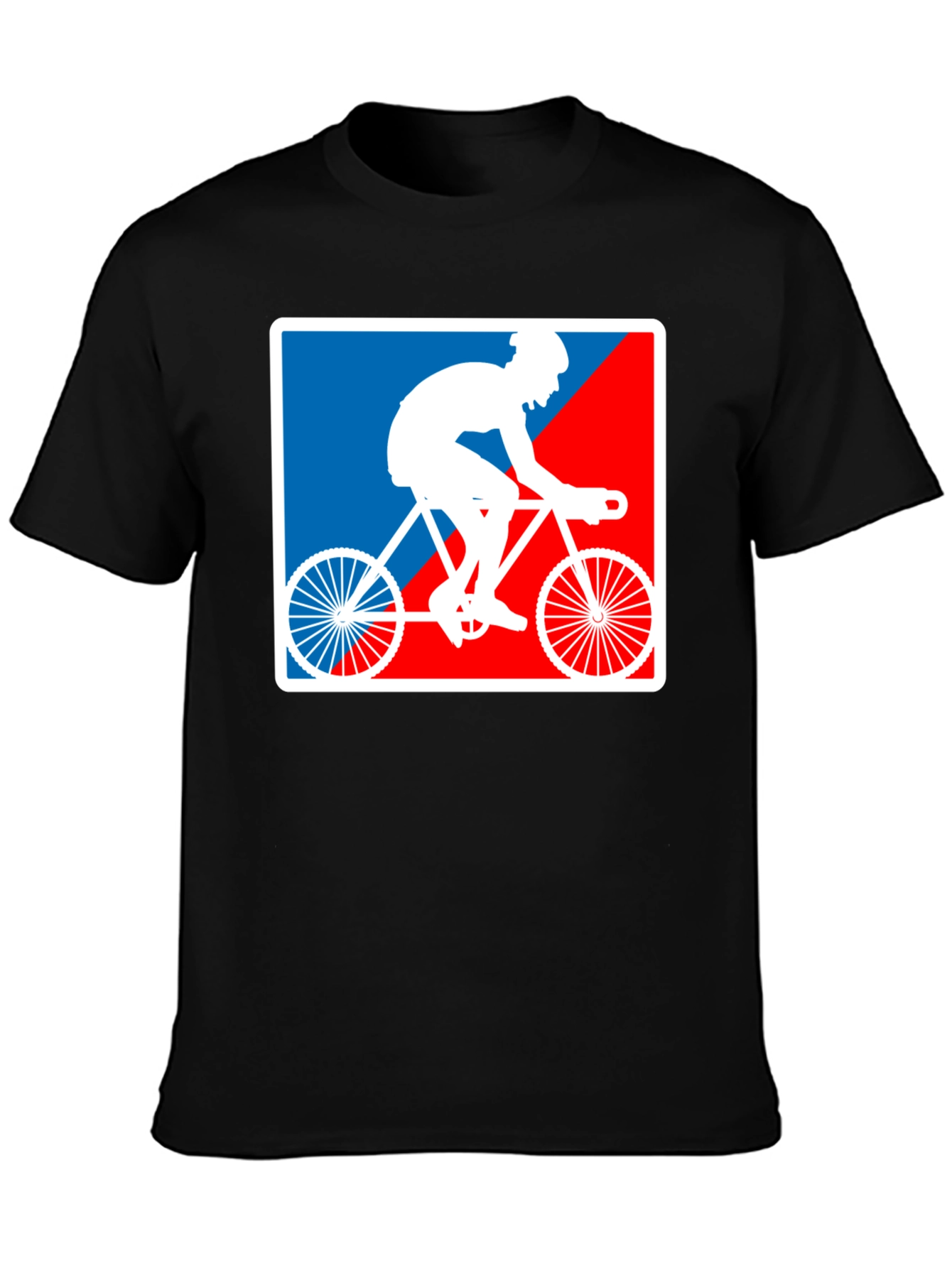 Cyclist Graphic T-Shirt - Sporty Style