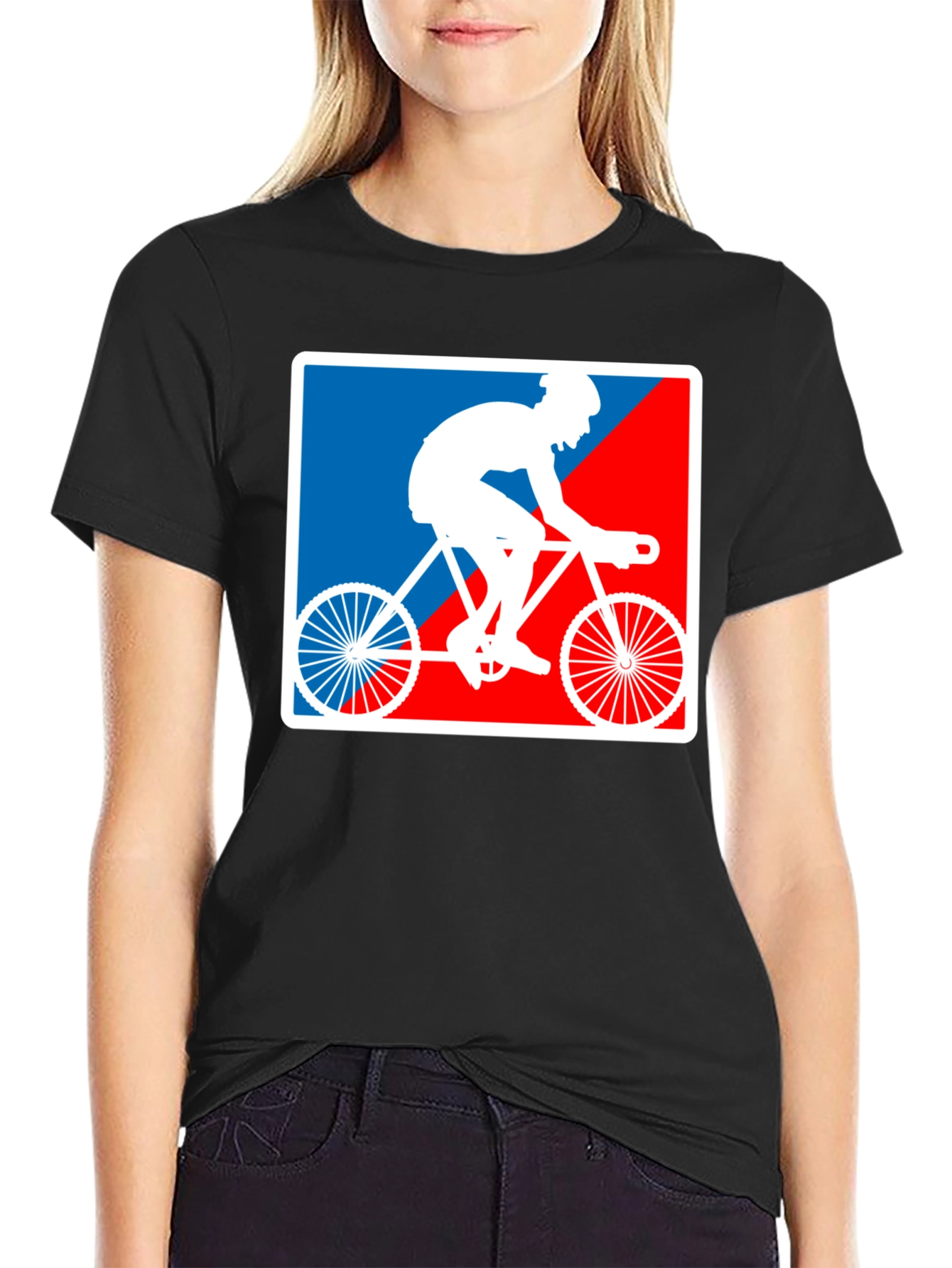 Cyclist Graphic T-Shirt - Sporty Style