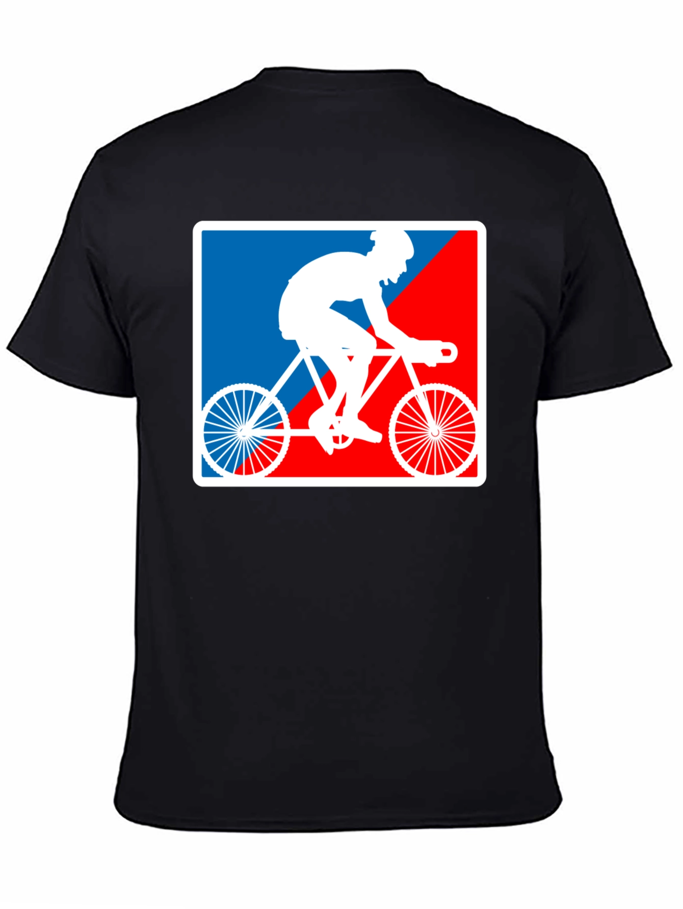 Cyclist Graphic T-Shirt - Sporty Style