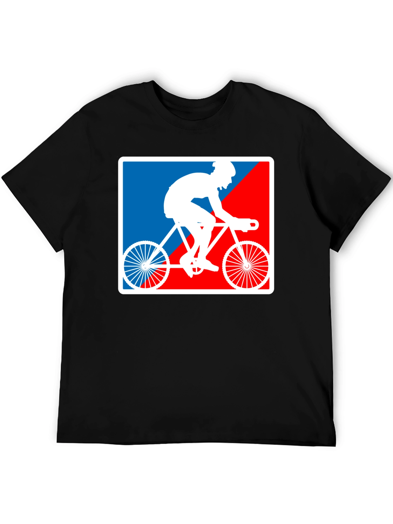 Cyclist Graphic T-Shirt - Sporty Style