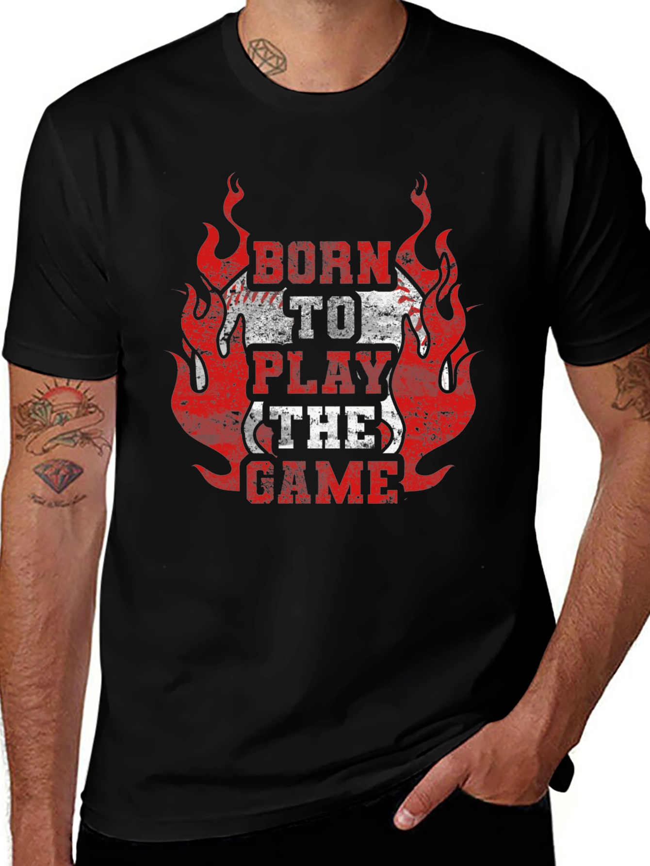 Born to Play the Game Graphic Tee