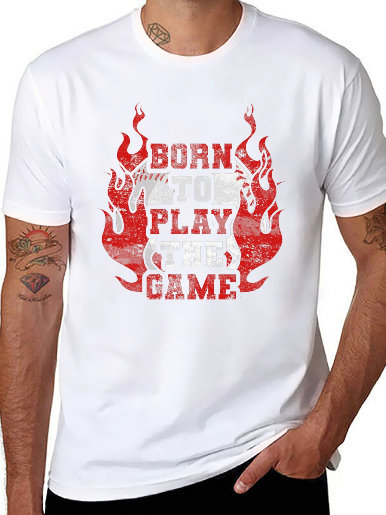 Born to Play the Game Graphic Tee