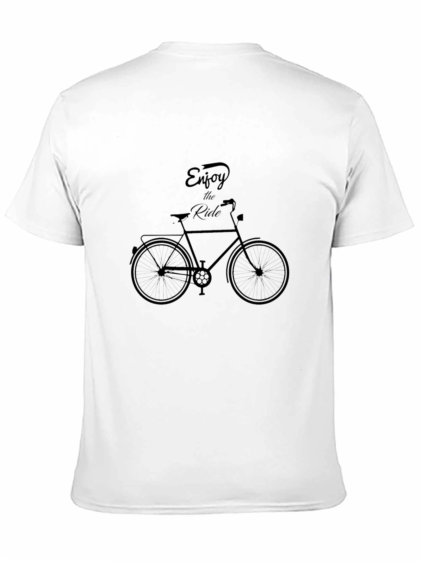Enjoy The Ride Bicycle Graphic T-Shirt