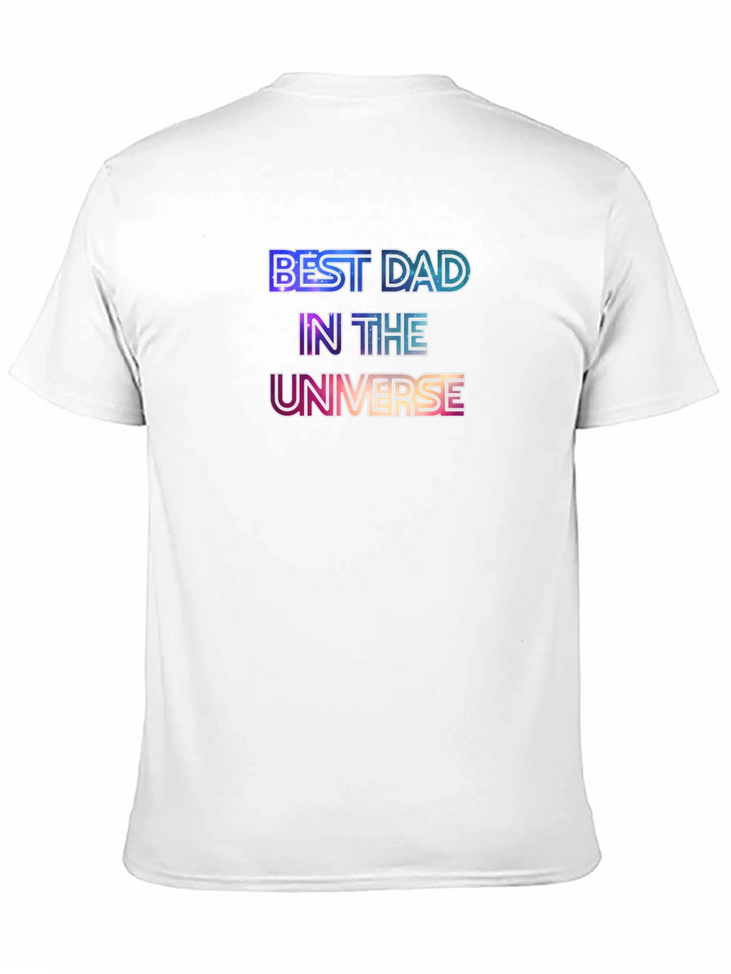 Best Dad in the Universe Black T-Shirt