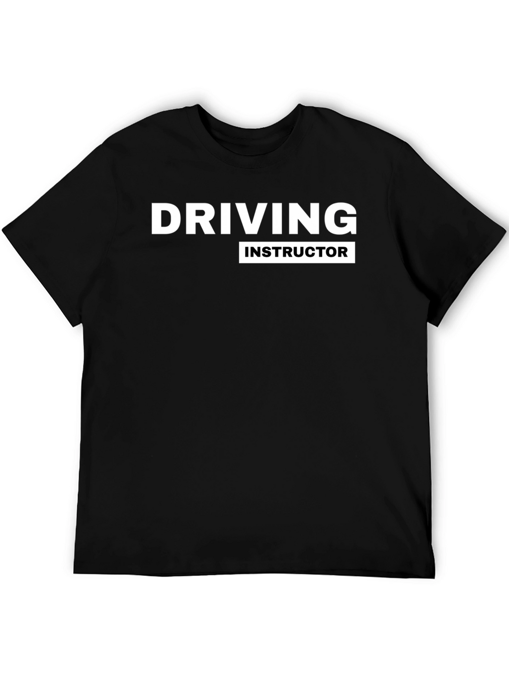 Driving Instructor Black T-Shirt