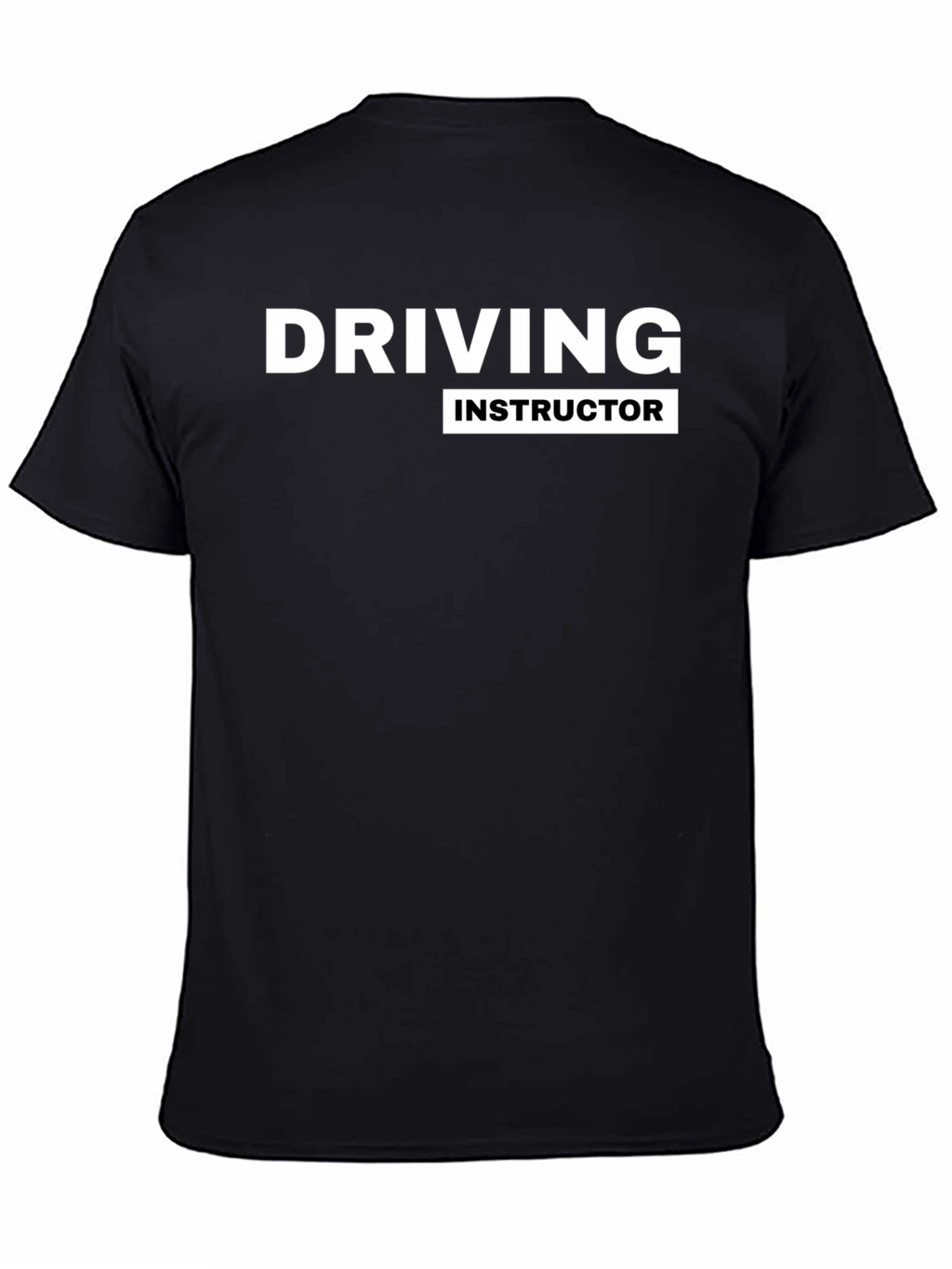 Driving Instructor Black T-Shirt