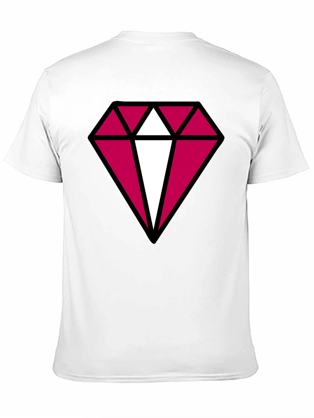 Diamond Graphic Black T-Shirt