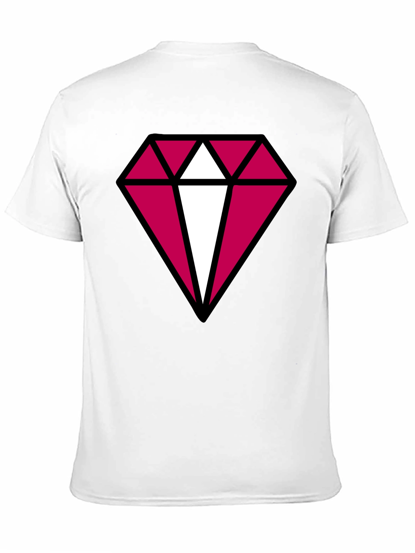 Diamond Graphic Black T-Shirt