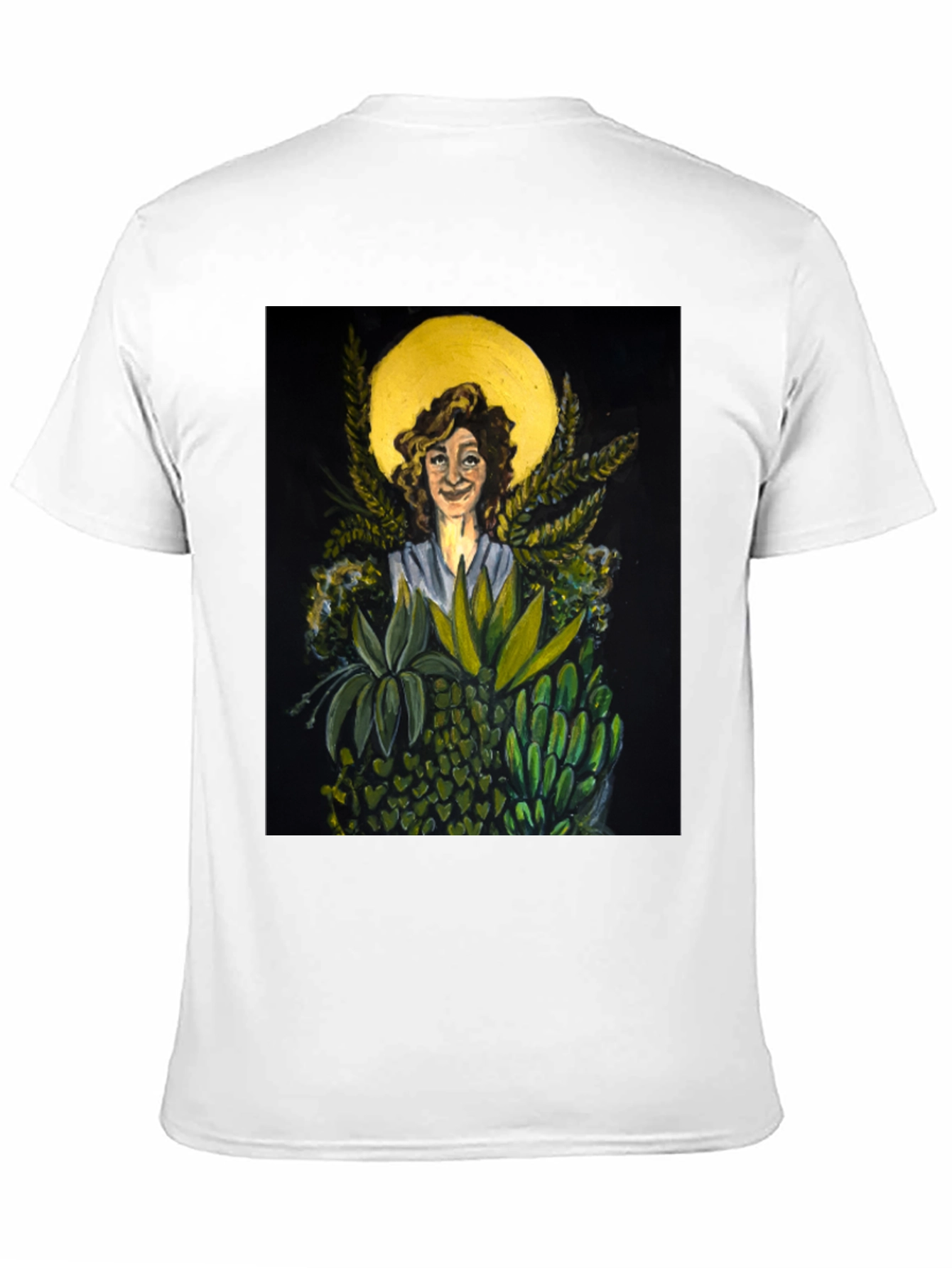 Nature Goddess Graphic Tee - Unique Art T-Shirt