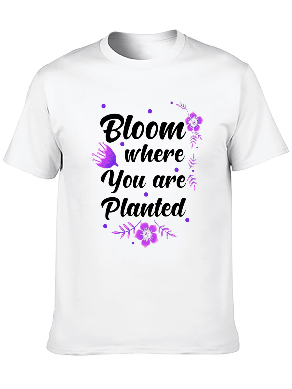 Bloom Where You Are Planted Graphic Tee