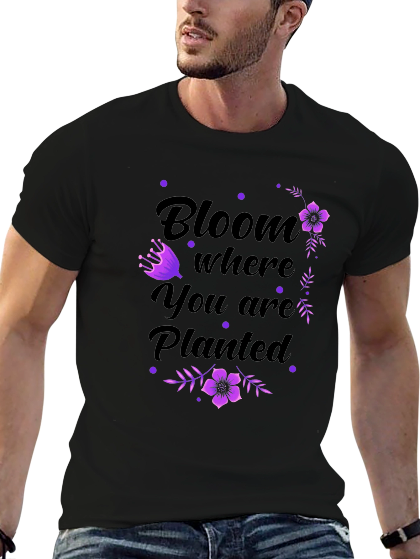 Bloom Where You Are Planted Graphic Tee