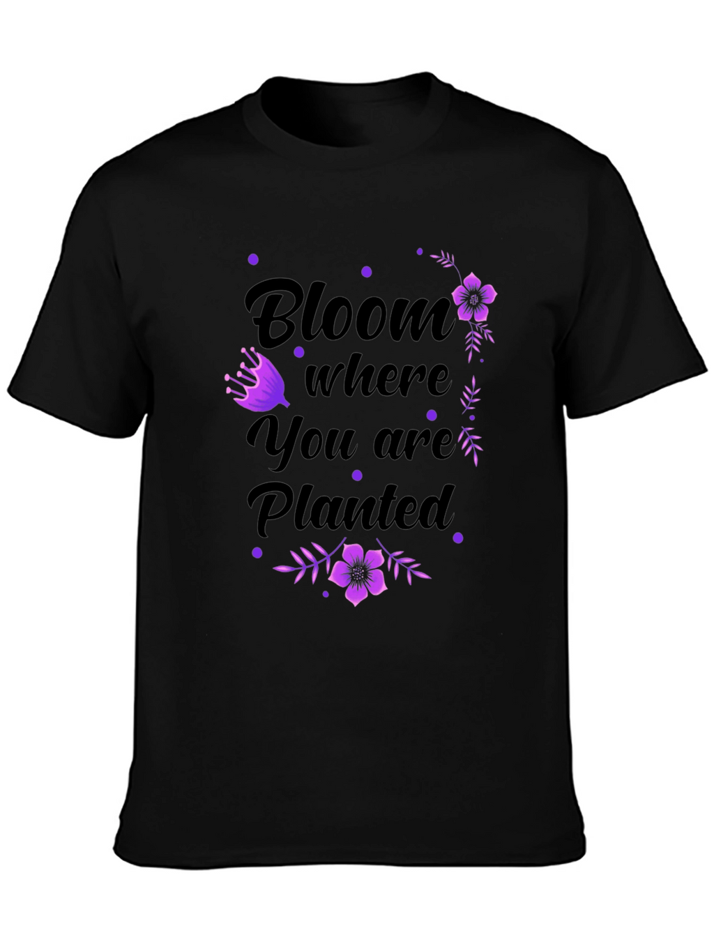 Bloom Where You Are Planted Graphic Tee