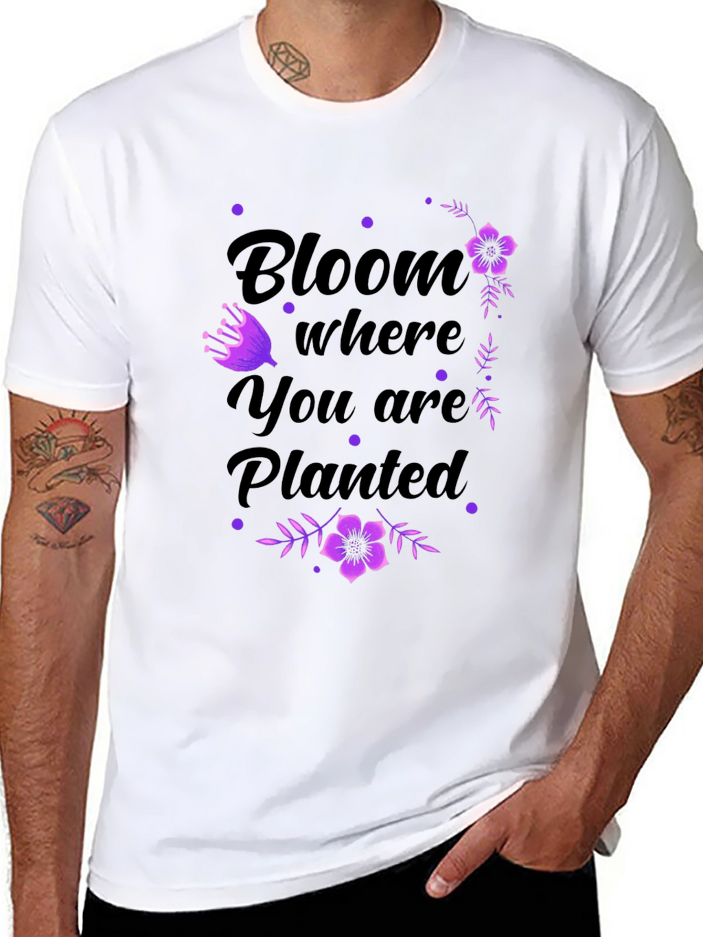 Bloom Where You Are Planted Graphic Tee