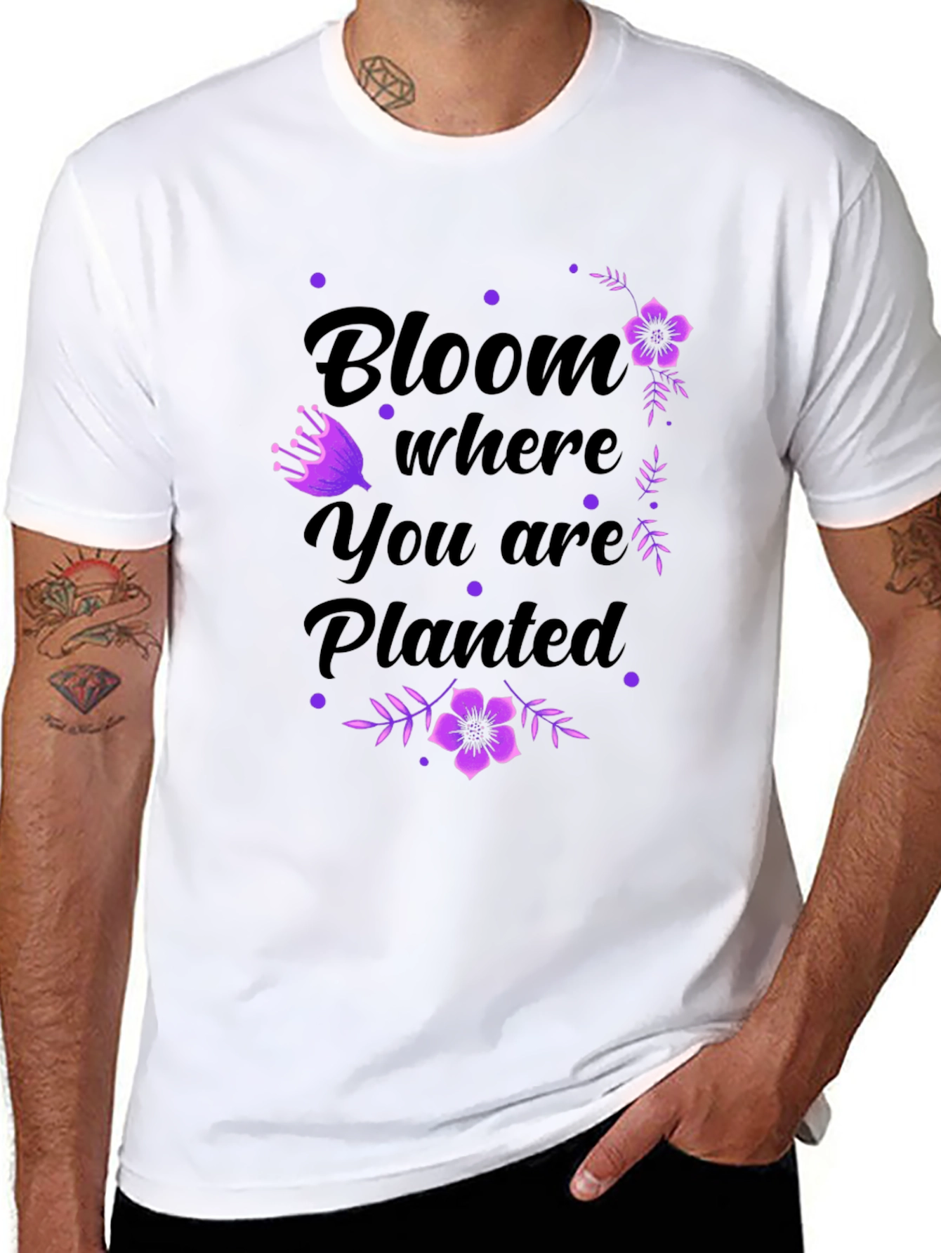Bloom Where You Are Planted Graphic Tee