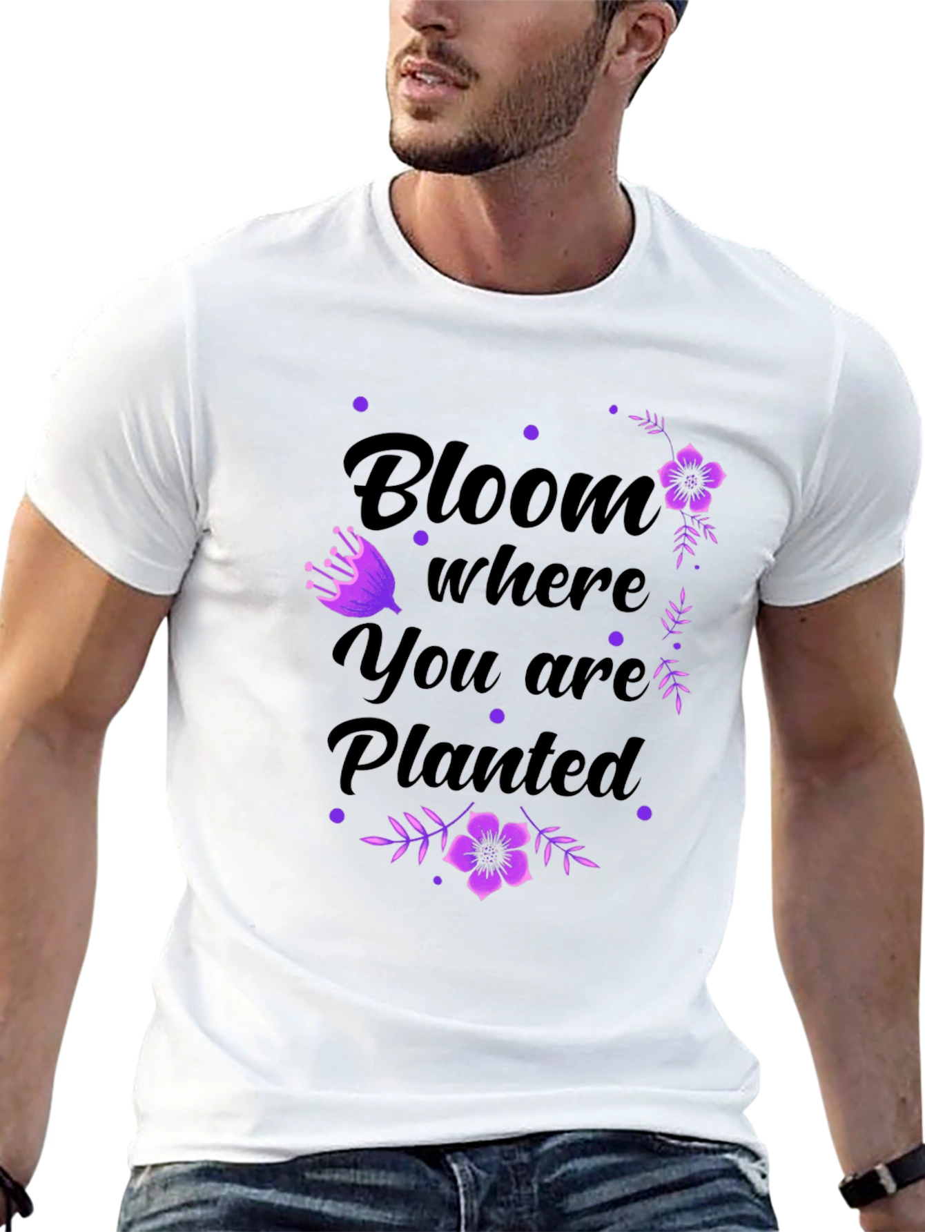 Bloom Where You Are Planted Graphic Tee