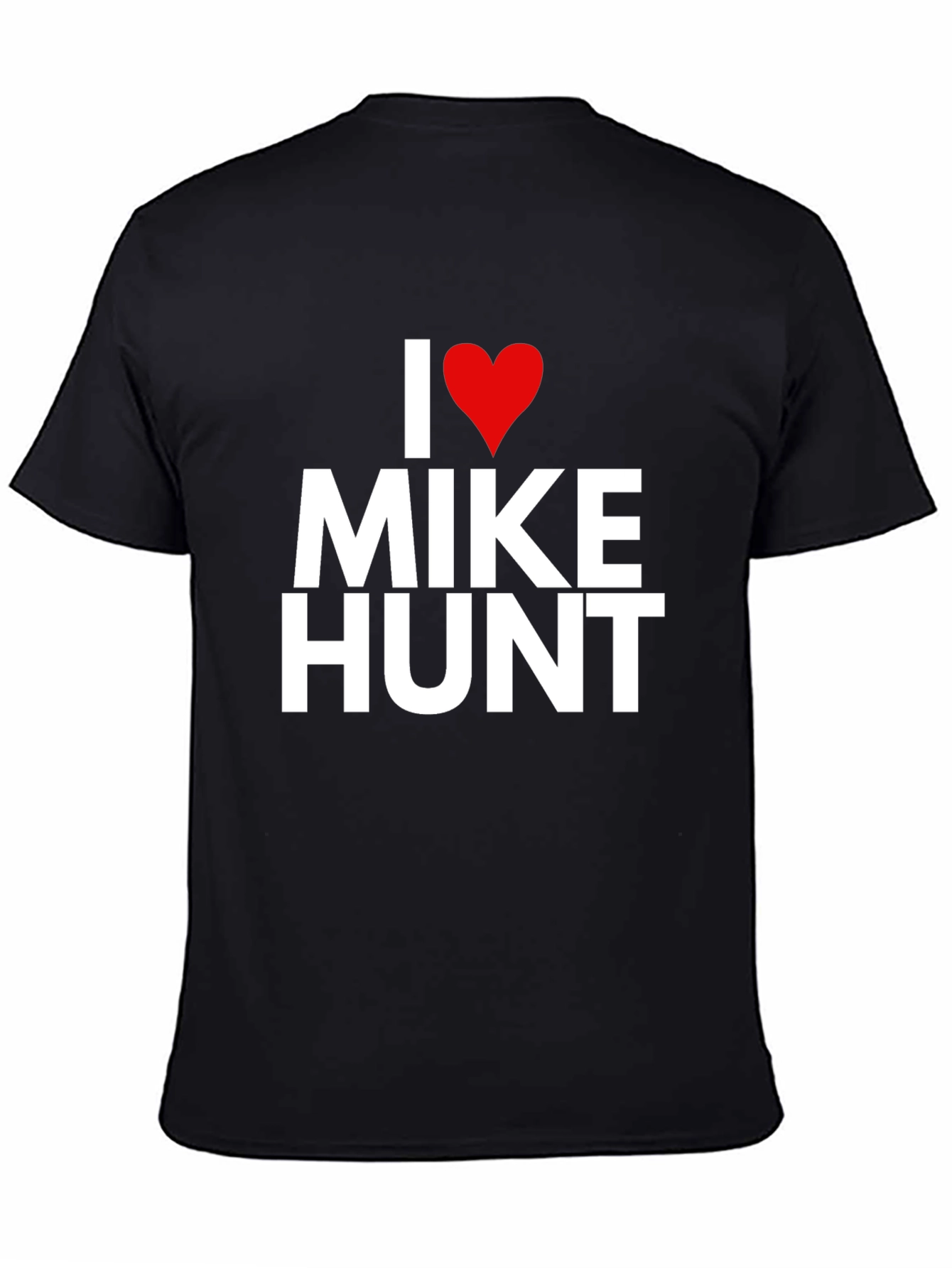 I Heart Mike Hunt Graphic Tee - Black T-Shirt