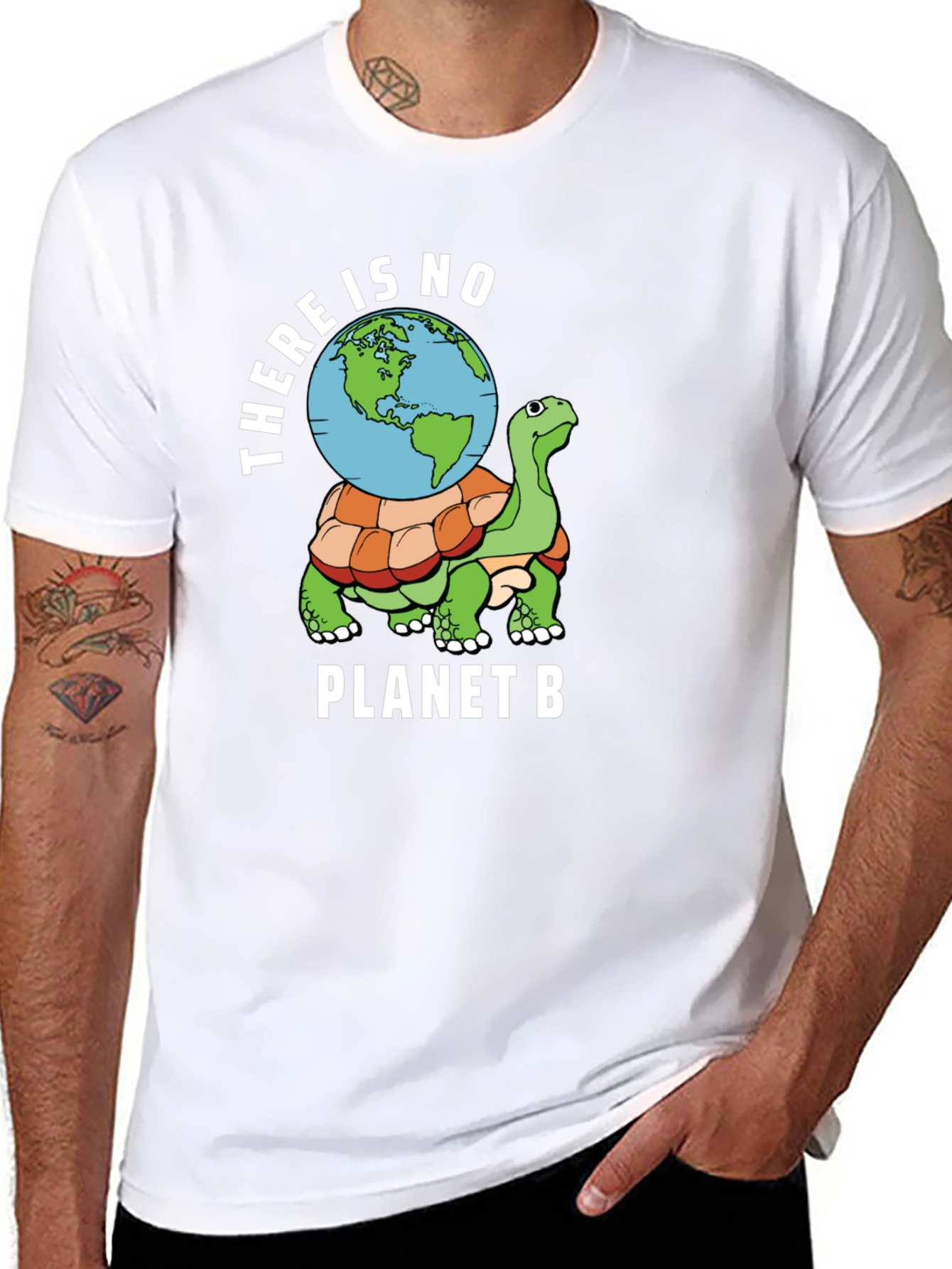 Eco-Friendly Turtle Earth T-Shirt