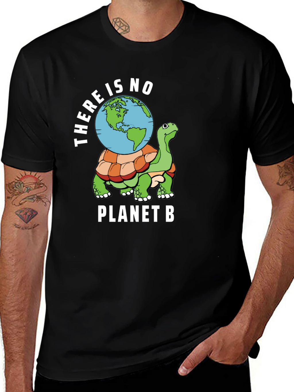 Eco-Friendly Turtle Earth T-Shirt